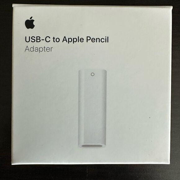 Apple USB-C to Pencil Adapter - White - Picture 1 of 3